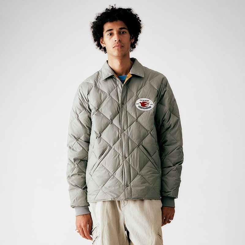 Thisisneverthat菱格羽绒服外套