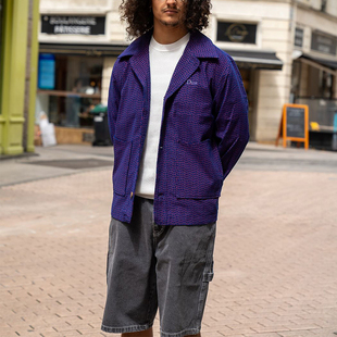 MTL 24秋冬新款 Printed Jacket 网格纹灯芯绒夹克外套 Cord Dime