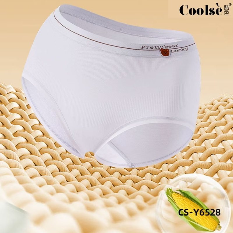 5条盒装酷色乳酸裤女士莫代尔三角内裤抗菌裆部中腰柔软无痕K6528