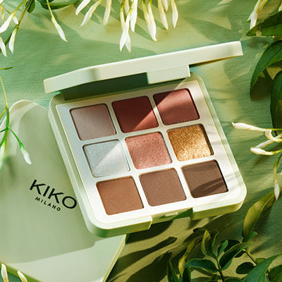 新款kiko Green me 九宫格眼影大地色日落红