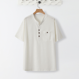 TS20* 夏季风男士短袖薄款凉感T恤禅服居仕服 *P60图片