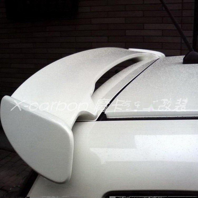 本田二代飞度GE8改装碳纤维无限款尾翼 飞度fit原厂款尾翼后扰流