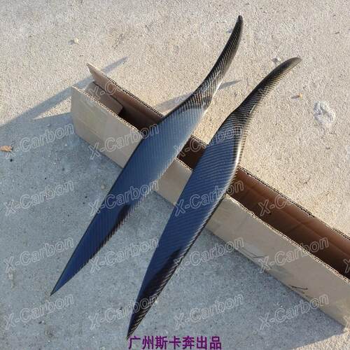 09-12款福特嘉年华碳纤维灯眉 嘉年华真碳纤维大灯装饰条灯眉