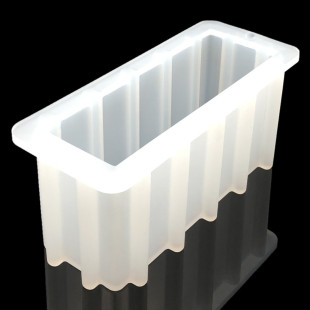 500ml硅胶手工皂长方形土司模具不涨肚耐高温