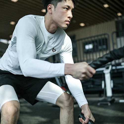 BALLHO紧身长袖篮球速干训练健身