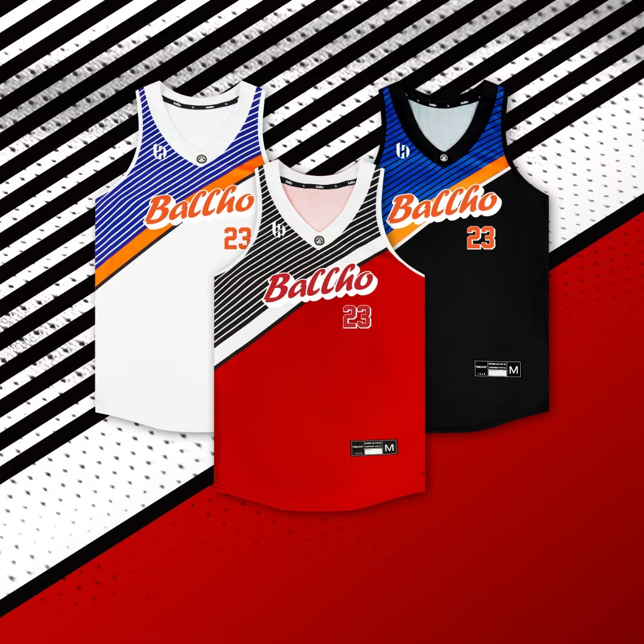 ballho新款定制美式篮球服套装