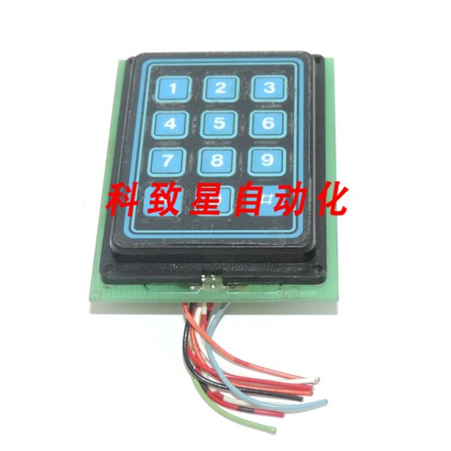 工业配件WEM 074197 KEYPAD REV.CODE:01