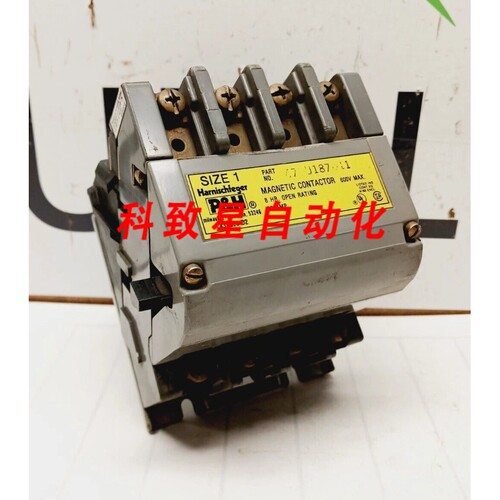 工业配件P&H HARNISCHFEGER 479U187D11 SIZE 1 接触器30 AMP 600