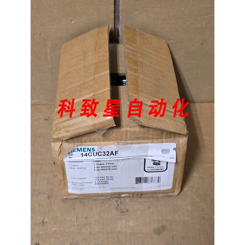 工业配件SIZE 0 STARTER 14CUC32AF W/3UB8123-4CW2 110/120V COI