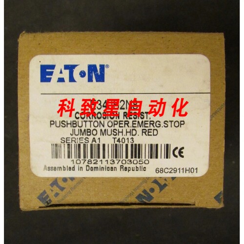 工业配件E34JB2N8 RED JUMBO E STOP PUSH BUTTON OPER CORROSION