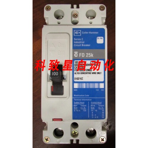 工业配件FD2100 LD12 M03 FD BREAKER 2 POLE 100 AMP FD2100L