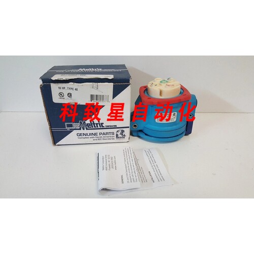 工业配件MELTRIC 30A 10HP 480V DSN30 插座63-34053-K04