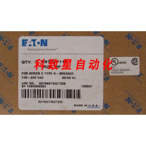 工业配件SNT5LT11K N FRAME SHUNT TRIP 1494D45G04端子 BLCK ND