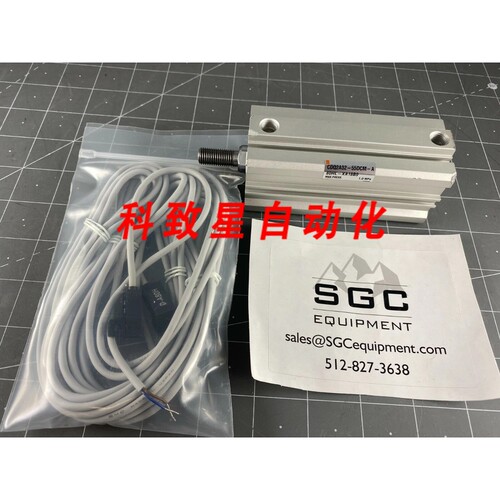 工业配件CDQ2A32-55DCM-A80HL-XA18B9 双作用带传感器32X55MM