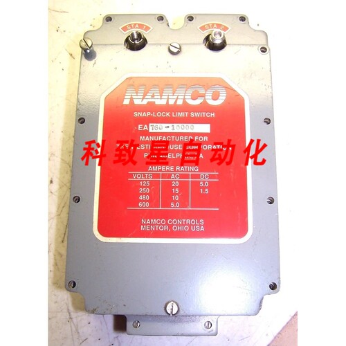 工业配件SNAP LOCK LIMIT SWITCH 1-1/2 600 VAC EA760-10000