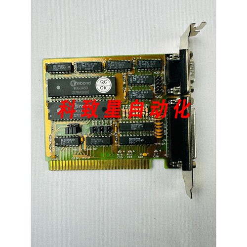 工业配件GEMLILAC GEM-2S1P 8-BIT ISA MULTI I/O CONTROLLER CAR