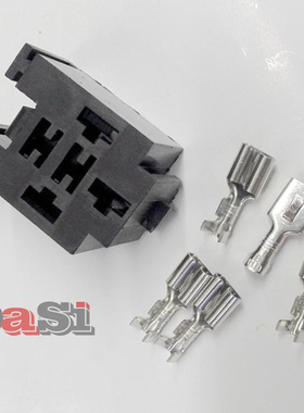 汽车继电器座可拼接五孔继电器座JD1912|JD1914|JD2912|JD2914