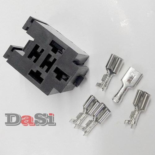 汽车继电器五孔继电器座JD1912