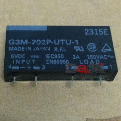 G3M-202P-UTU-1/ 203P 3A PCB式固态继电器2A 250V 5VDC控制