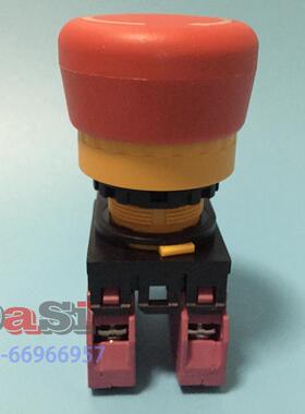 IDEC 二常闭 YW1B-V4E02R 蘑菇头急停按钮开关 红色触点