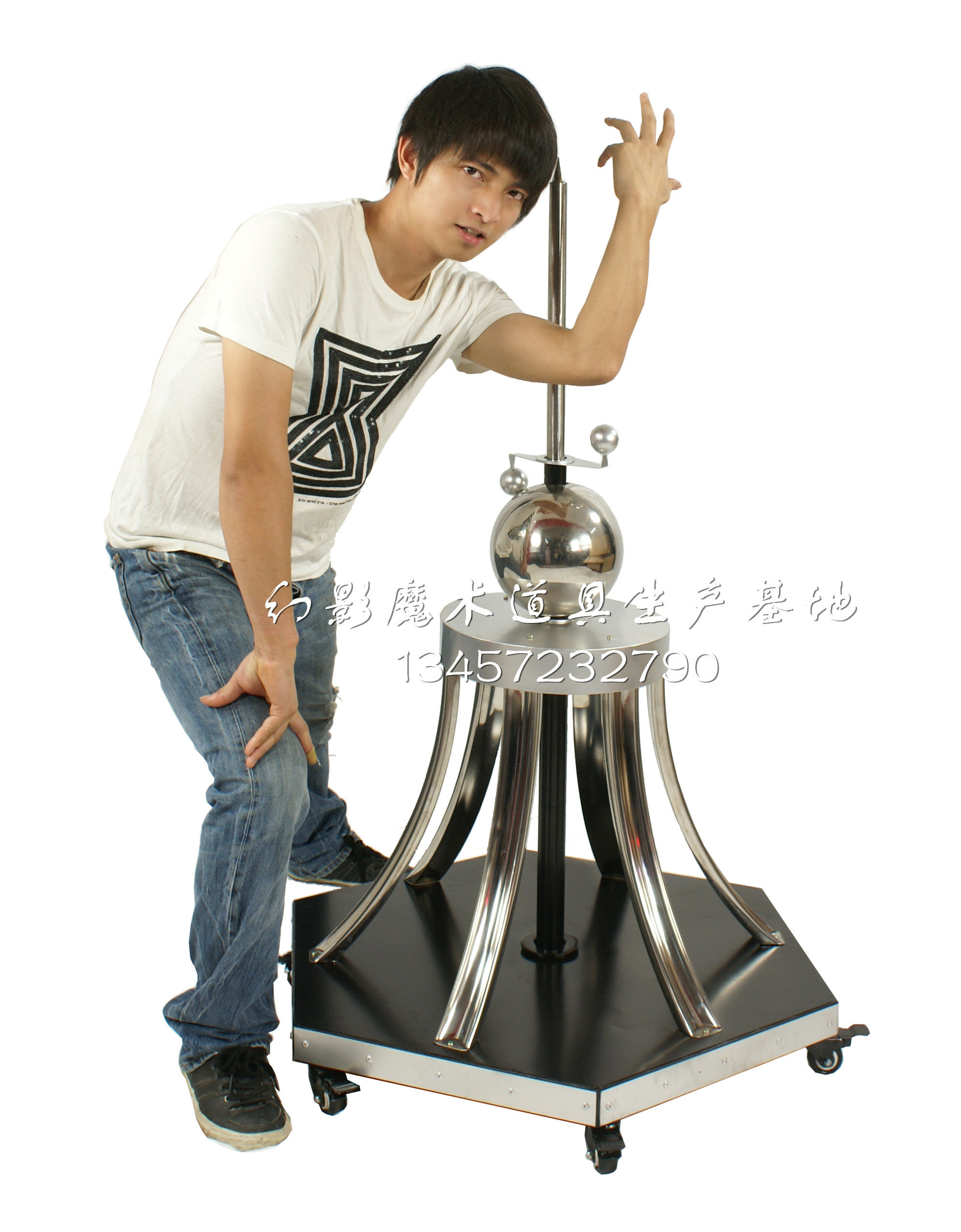 舞台大型魔术道具剑穿美女箭穿身 箭穿美女幻影魔术047