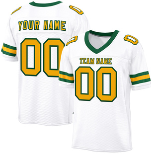 美式职业橄榄球服定制夏季透气运动短袖T恤比赛服刺绣训练服订制