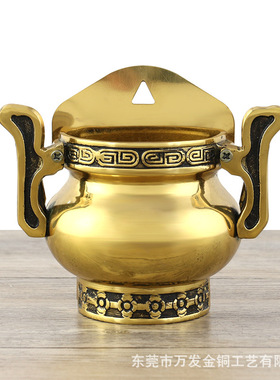 蜡烛室外门口招财进宝双耳壁炉