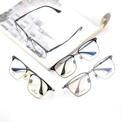 CHNKELUOXIN全系列报型号大码大尺寸加宽设计男士近视商务眼镜框