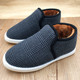 棉鞋 女防滑软底中老年休闲保暖鞋 男秋冬季 加绒加厚老北京手工布鞋