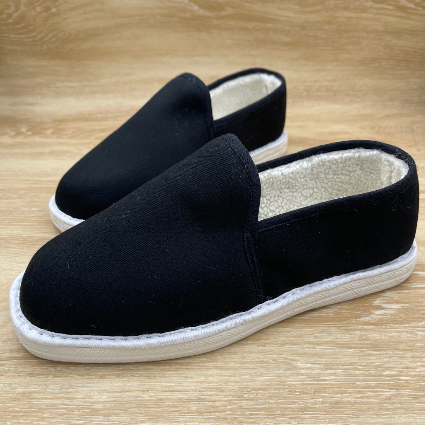 手工二棉布鞋舒适加绒防滑保暖鞋