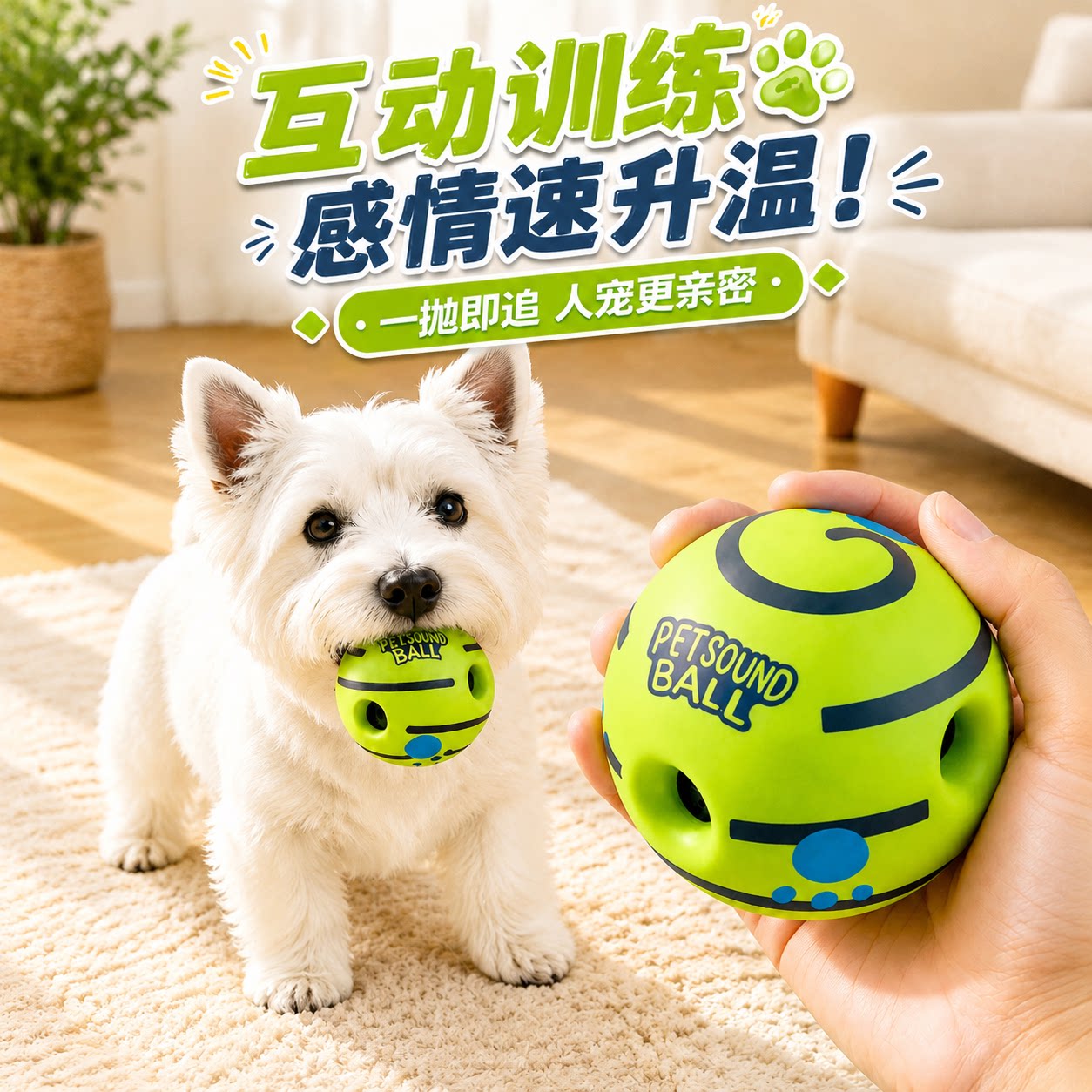狗狗玩具球大中型犬耐咬解闷神器金毛边牧玩具发声怪叫球宠物玩具