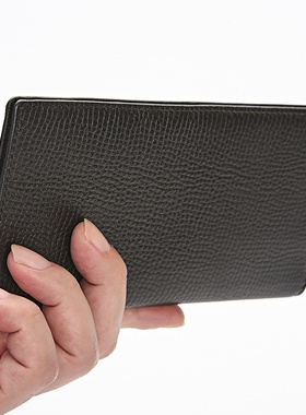 包邮Rking品仕超薄钱包复古简约轻便皮夹子相片驾照钱夹头层牛皮