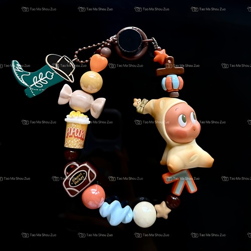 正版泡泡玛特法棍星星人ccd原创手机挂饰挂链送闺蜜礼物包包挂件