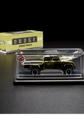 1/64全新风火轮RLC1964 Dodge Power Wagon合金模型皮卡收藏