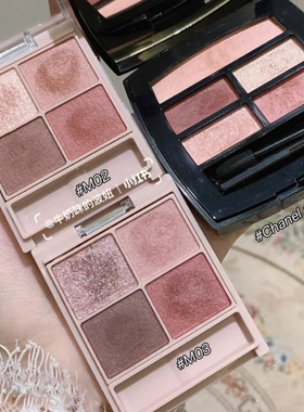 日本本土Canmake/井田四色眼影M04 M02 M07干枯玫瑰舒芙蕾日常妆