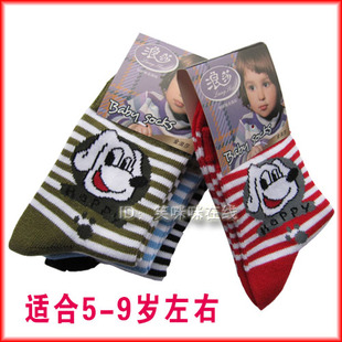 20CM 适合5 9岁 正品 M7828 浪莎精梳棉女童袜儿童女袜