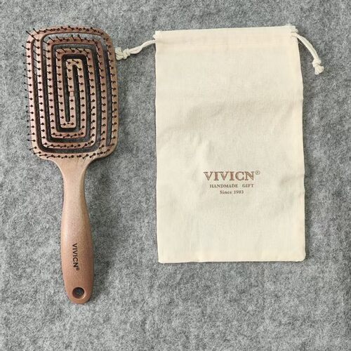 VIVICN镂空植毛顺发按摩梳子