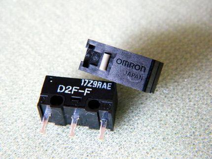 日本原装 OMRON 欧姆龙 微动开关 罗技 微软鼠标开关 日本产D2F-F