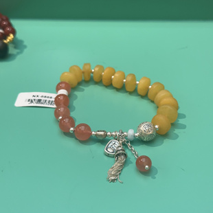 高品珠宝级蜜蜡手串S7837 满15发货