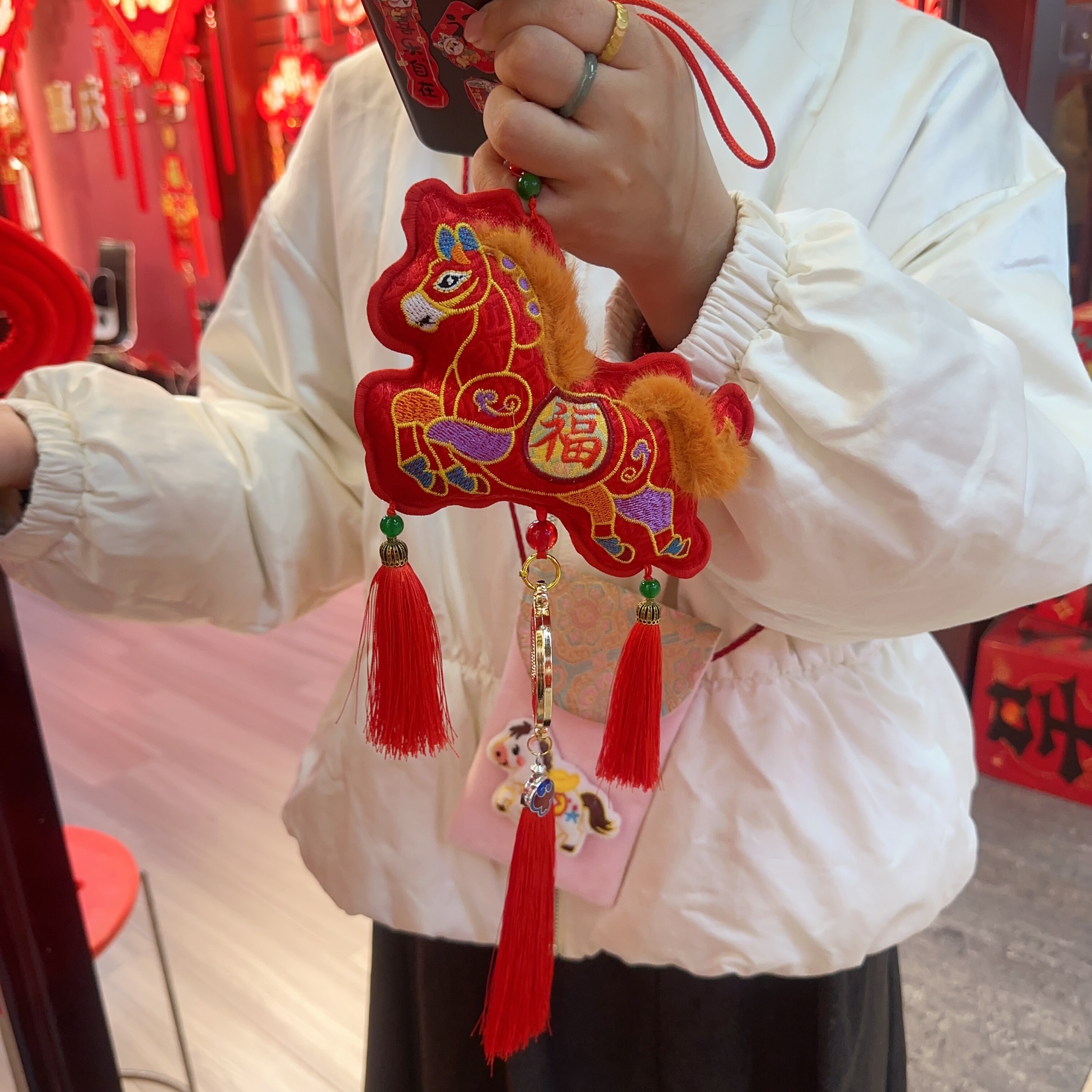 新年祝福挂件N045（15元优先发货）