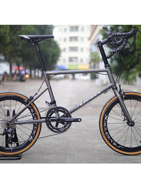 SILVEROCK STEAM 小轮公路车 22寸 451 通勤自行车 钢架碟刹C夹