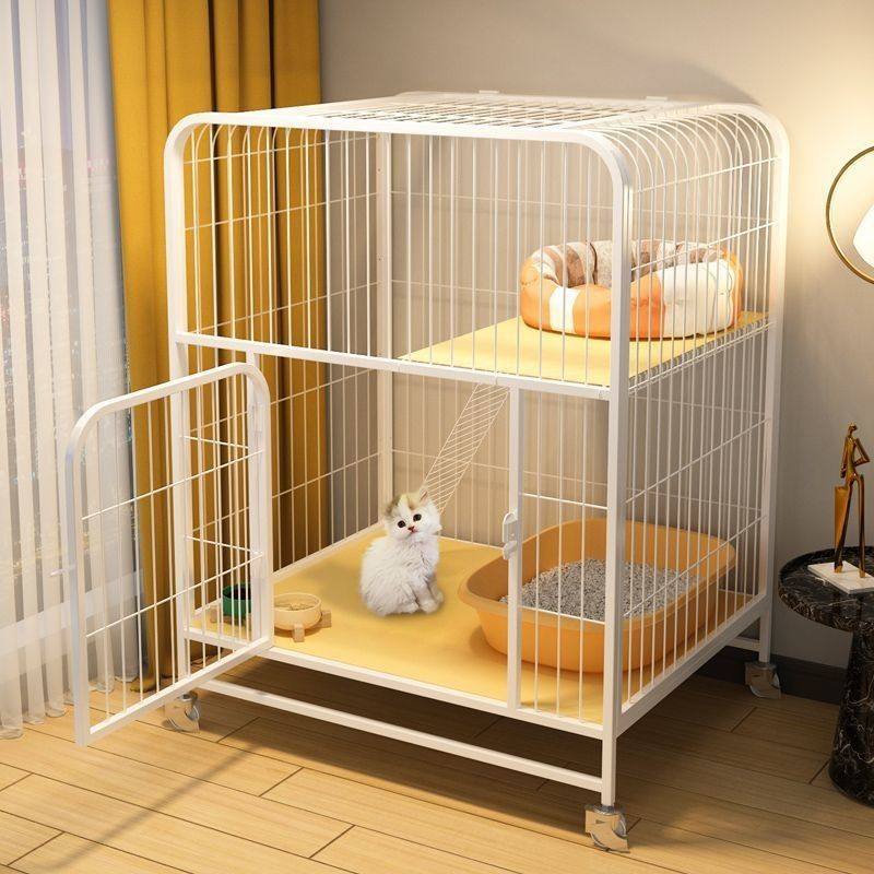 猫笼子家用猫别墅自由空间室内二层带厕所小型猫舍屋猫咪笼子直发,宠物/宠物食品及用品,猫窝/屋/帐篷/沙发,淘宝优惠券,粉丝福利购,淘宝优惠卷