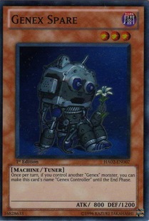 次世代后备品 正版 美版 HA02 Spare 面闪 Genex 游戏王