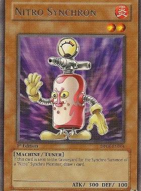 游戏王 美版 正版 - 氮素同调士 Nitro Synchron/银字/DP08