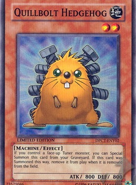 游戏王 美版 正版 - 螺丝刺猬 Quillbolt Hedgehog/面闪/DPCT