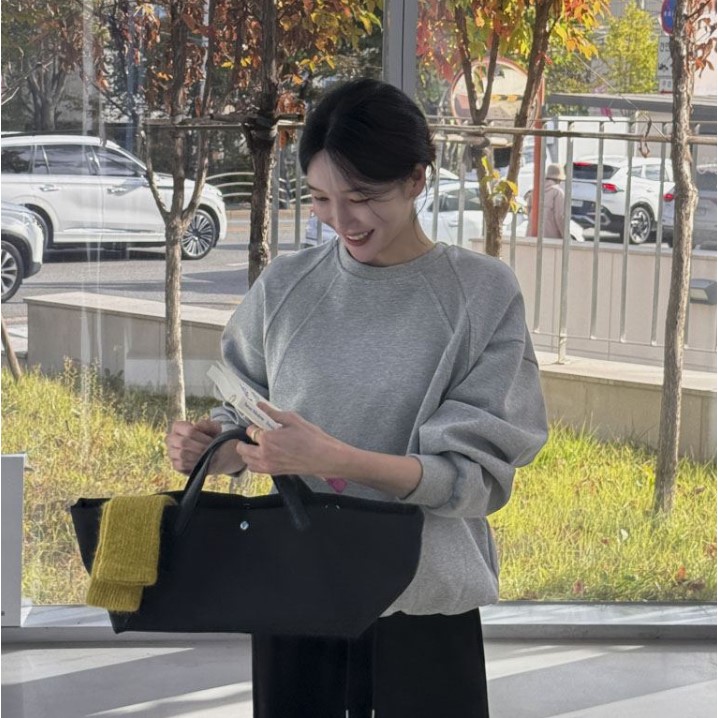 My girl秋冬新款韩国代购流行时尚舒适简单百搭显瘦休闲套头卫衣