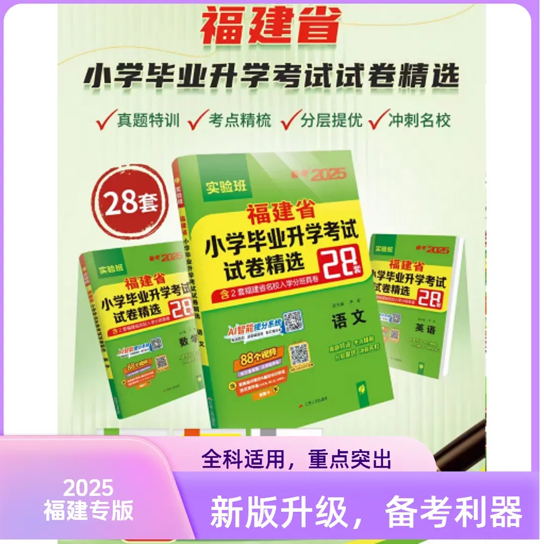 2025福建省专版小学毕业升学试卷