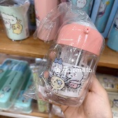 现货 调味品醋瓶 日本制chiikawa吉伊卡哇透明树脂酱油瓶