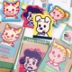 日本原田治osamu goods便利贴便签信纸女孩狗狗猫咪书写便签胶带