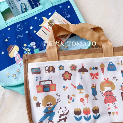 学生手提包森系帆布包